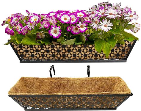 30-inch metal window box|Panacea Products Flat Iron Series 30.